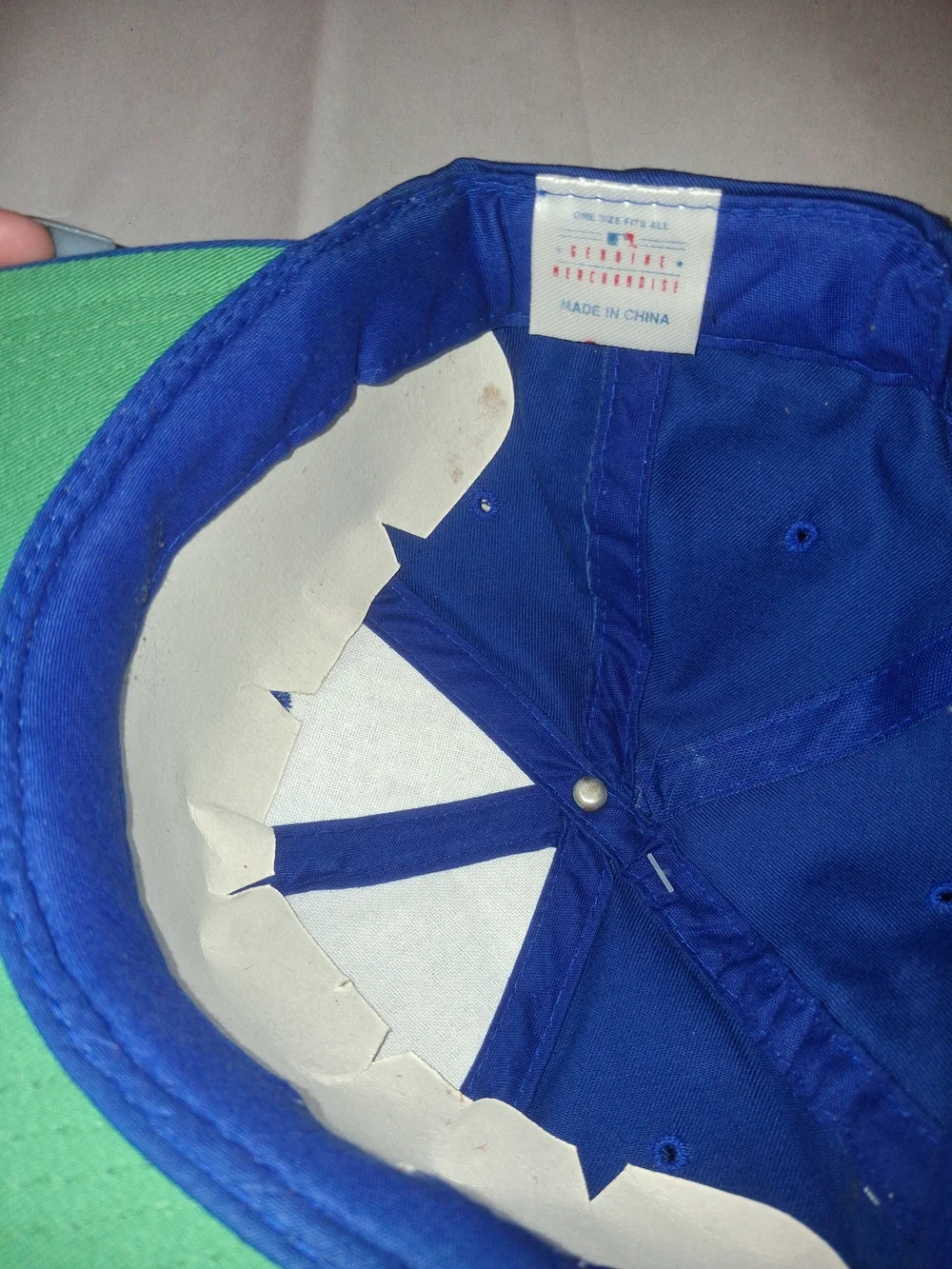 Vintage Chicago Cubs MLB Snapback Hat – Deadstock with Original Store Tags